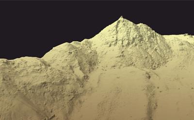 Bathymetry image of the Von Damm